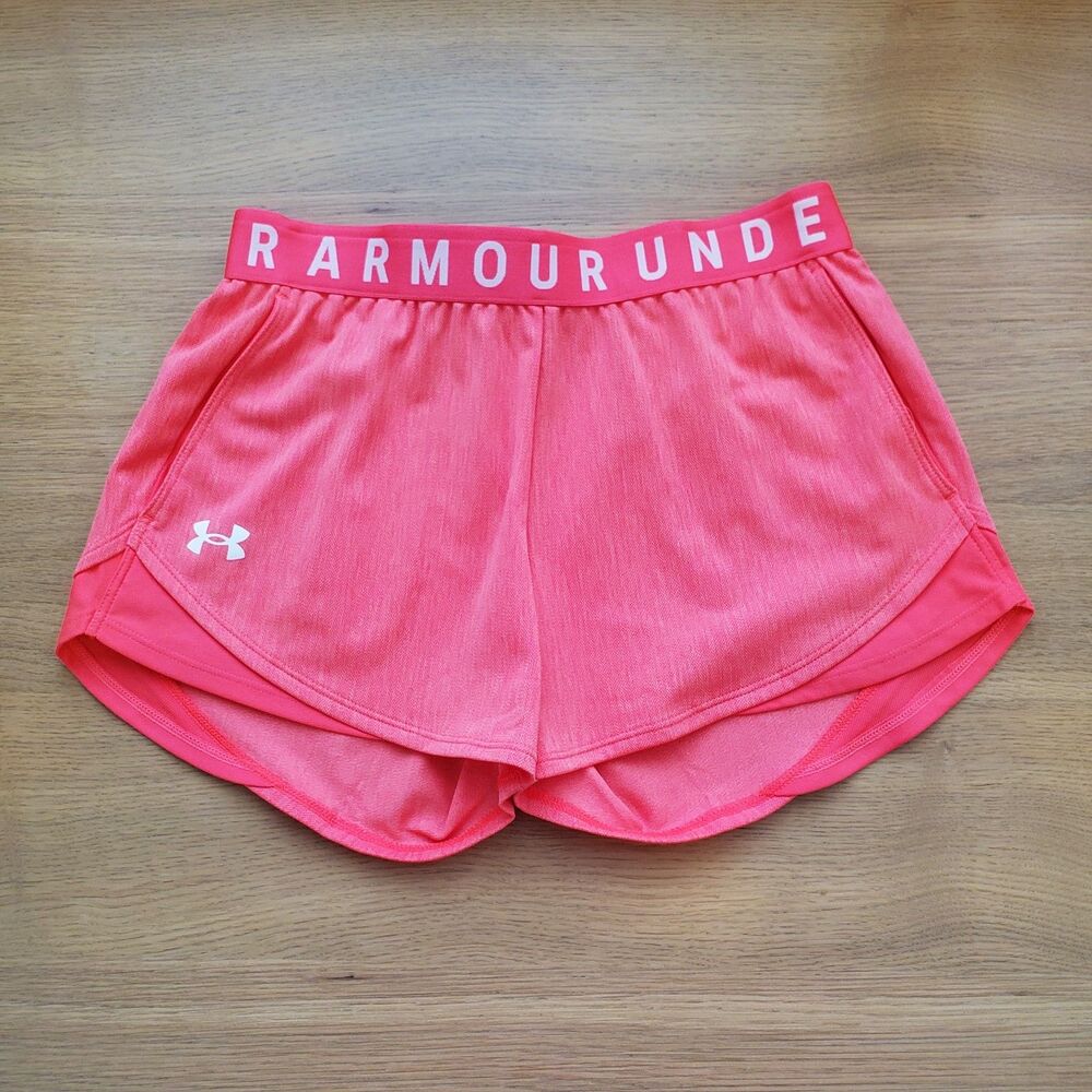 NEW Under Armour Pink Athletic Shorts - Picture 9 of 10